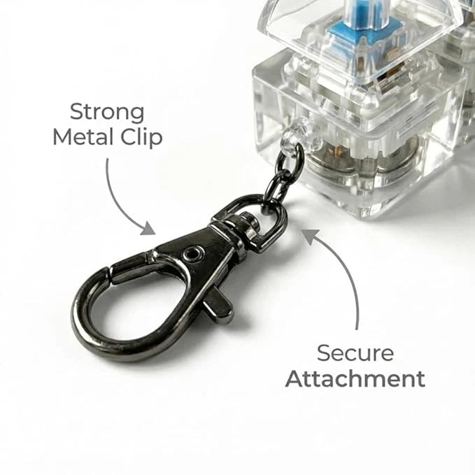 Mini Keychain Audio Recorder | Retro Design