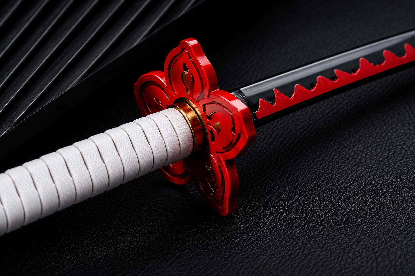 Krinji™ Premium Katana Keychain with Push Button