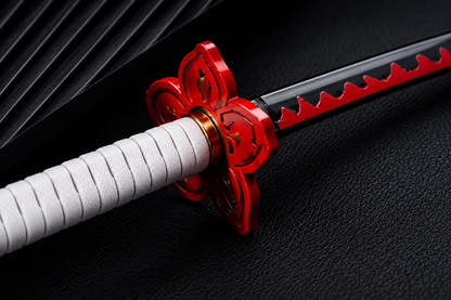 Krinji™ Premium Katana Keychain with Push Button